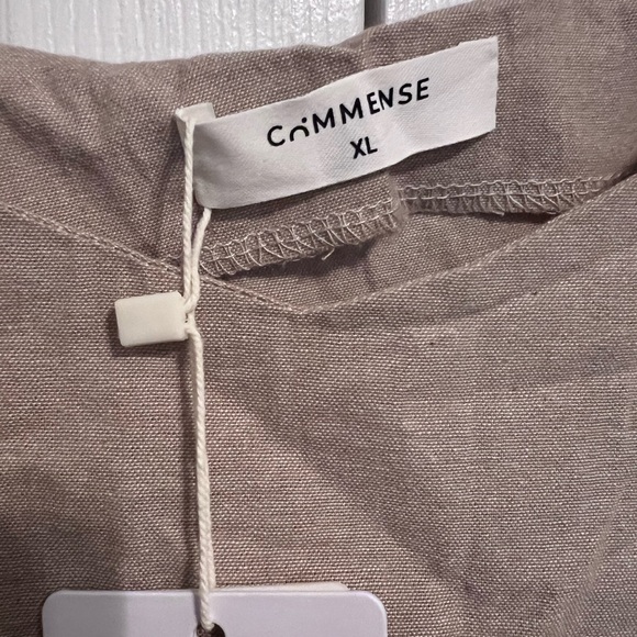 Commense Tan Spaghetti Strap Mini Sundress - Picture 7 of 12